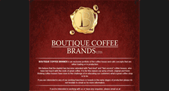 Desktop Screenshot of boutiquecoffeebrands.co.uk